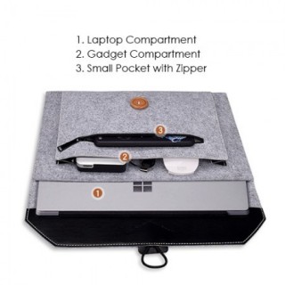 13" Premium Felt Laptop Macbook Sleeve